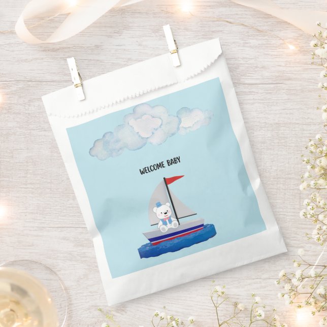 Baby Shower Favor Bags (Clipped)