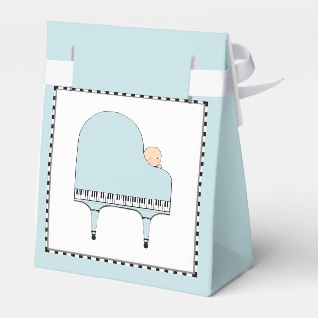 Baby Shower Favor Box (Back Side)