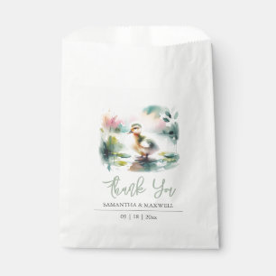 Baby shower Favoriser Sacs Aquarelle Canard
