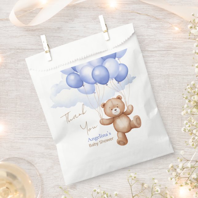 Baby shower Favoriser Sacs Merci (Coupé)