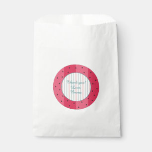 Baby Shower Favour Bag "Watermelon Umbrella"