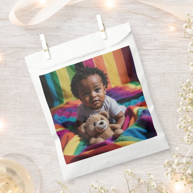 Baby Shower Favour Bags (Clipped)