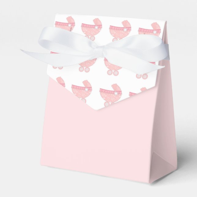 Baby Shower Favour Box for Girls (Front Side)