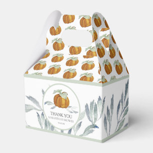 Baby Shower Favour Boxes Fall Little Pumpkin