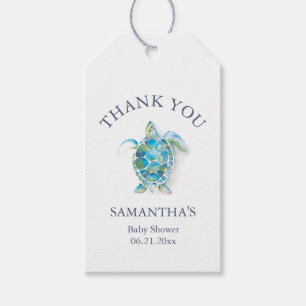Baby Shower Favour Tags Under the Sea