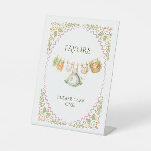 Baby Shower Favours Sign   Locally Grown Garden 