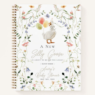 Baby shower Fleur sauvage Silly Goose Livre d'invi