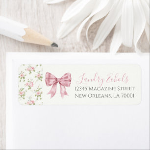 Baby shower Floral rose du sud de Preppy