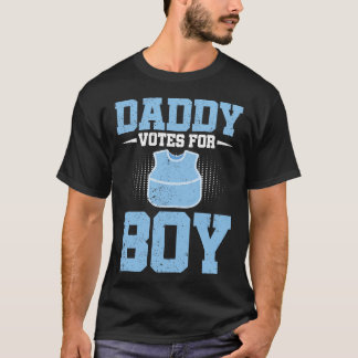 Baby Shower Funny Future Dad Team Boy Gender Revea T-Shirt