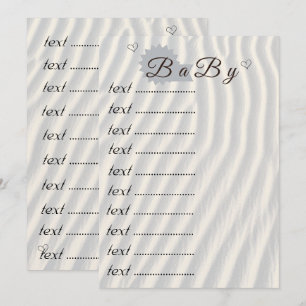 Baby Shower Game Family    Baby Shower Games Print Invitation