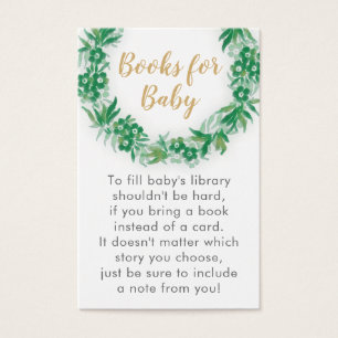 Baby shower Garden Greenery Demande de réservation