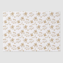 Baby Shower Gender Neutral Brown and White