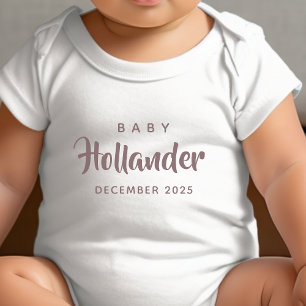 Baby Shower Gift   Pregnancy Announcement Bodysuit