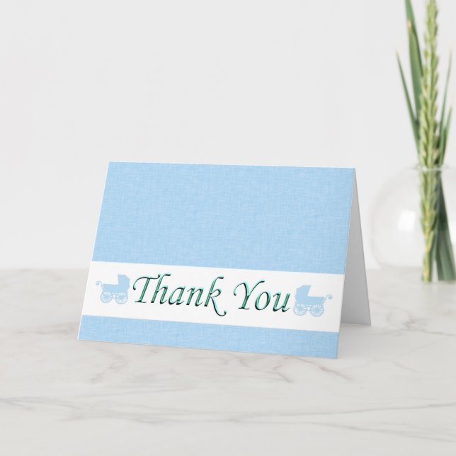 Baby Shower Gift Thank You. Baby gift Thank You (Front)