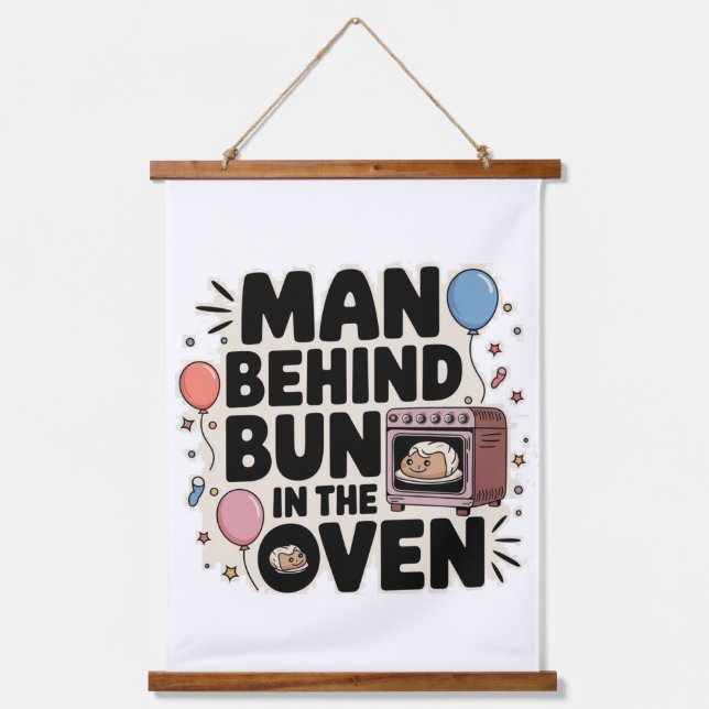Baby shower girft hanging tapestry (Front)
