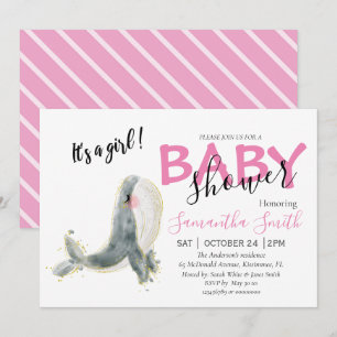 Baby Shower GIRL  Announcement