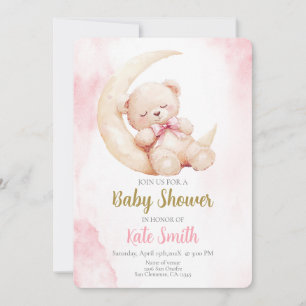 Baby Shower Girl in Spanish Invitation