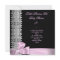 Baby Shower Girl Pink Black White Lace