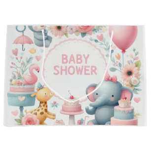 Baby shower Grand sac cadeau