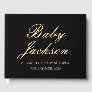 Baby Shower Guest Book, Custom Baby Shower Letters Guest Book
