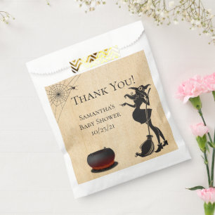 Baby Shower Halloween Witch Treat Candy Favour Bag