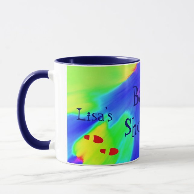 "Baby Shower I" Mug - Customizable (Left)