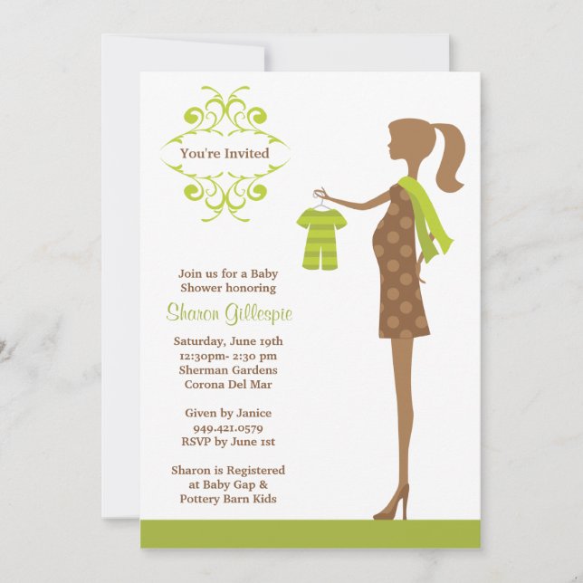 Baby Shower Invitation (Front)
