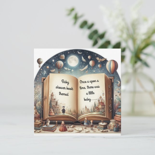 Baby Shower Invitation (Standing Front)