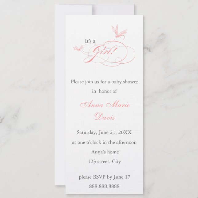 Baby Shower Invitation (Front)