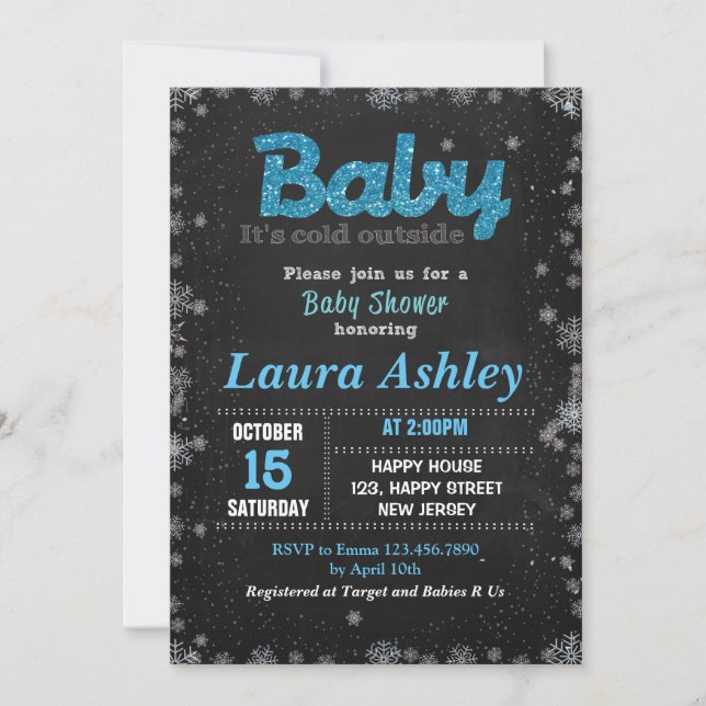 Baby Shower Invitation (Front)