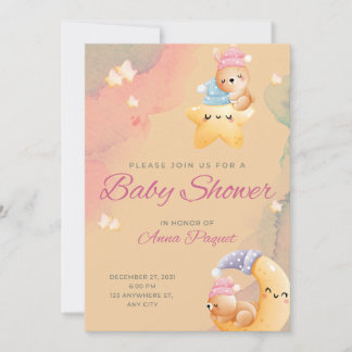 Baby shower invitation