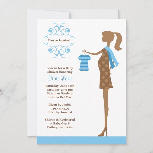 Baby Shower Invitation (Front)