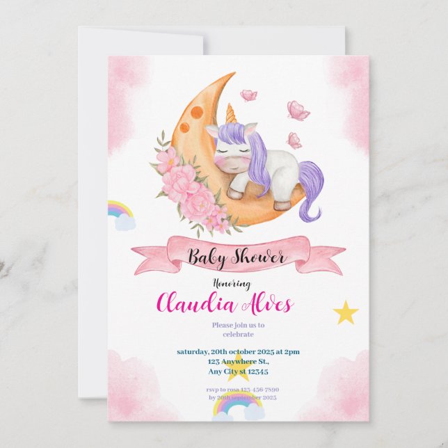 Baby Shower Invitation (Front)