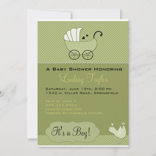 Baby Shower Invitation (Front)