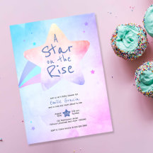 Baby Shower Invitation | A Star on the Rise | DP7