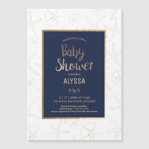 Baby Shower Invitation - Beach, Nautical