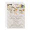 Baby Shower Invitation, Bird Cages Tree Bold Colou