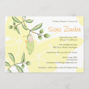Baby Shower Invitation - Butterfly