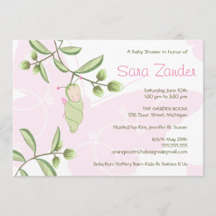 Baby Shower Invitation - Butterfly