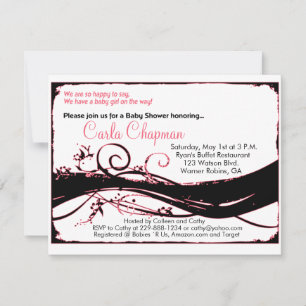 Baby Shower Invitation for Girl
