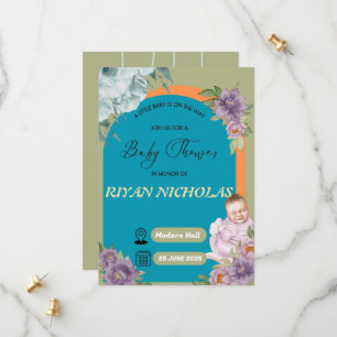  Baby Shower Invitation for Girl or Boy