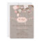Baby Shower Invitation for Girl With Mason Jar