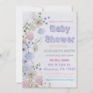 Baby shower Invitation   Invitation Invitation