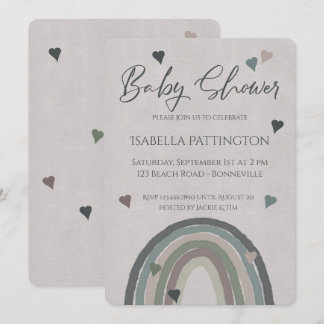 Baby Shower invitation paperlike
