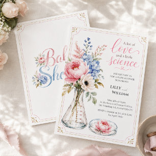Baby Shower Invitation that Highlights IVF Journey