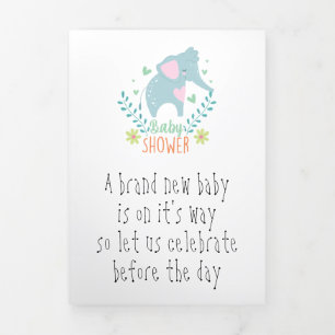 Baby shower invitations