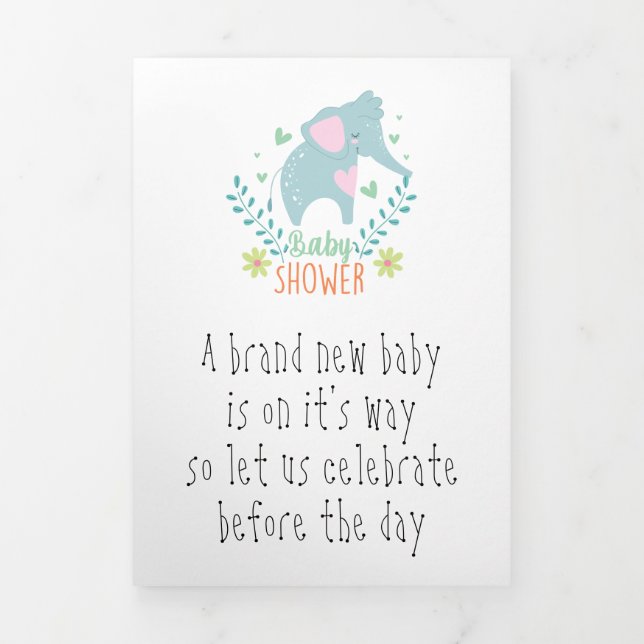 Baby shower invitations (Cover)