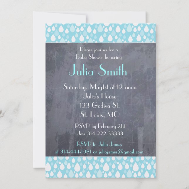 Baby Shower Invitations (Front)