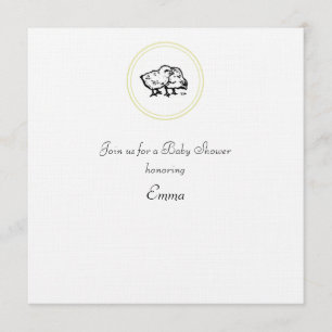 baby shower invite