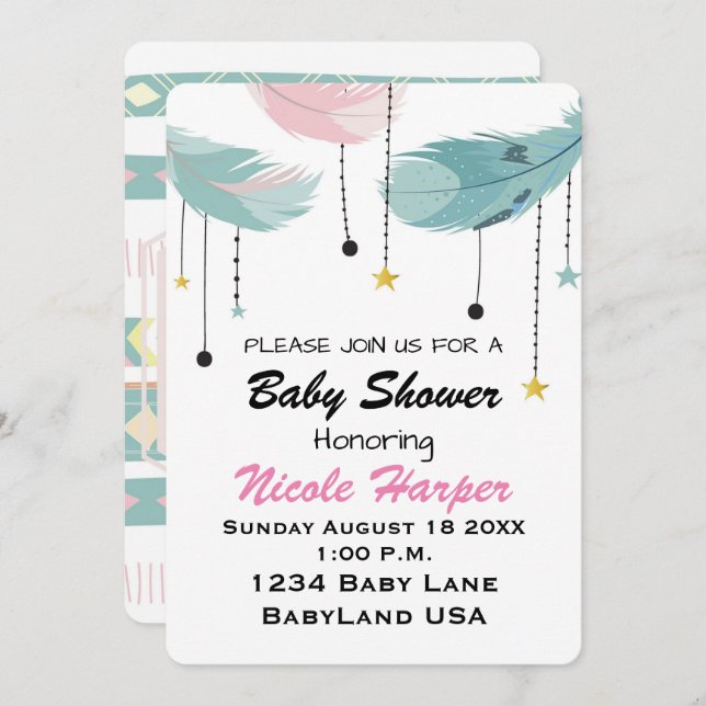 Baby Shower Invite (Front/Back)